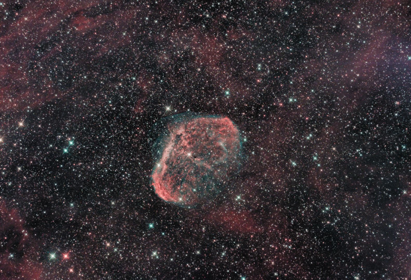 NGC6888 Crescent nebula
