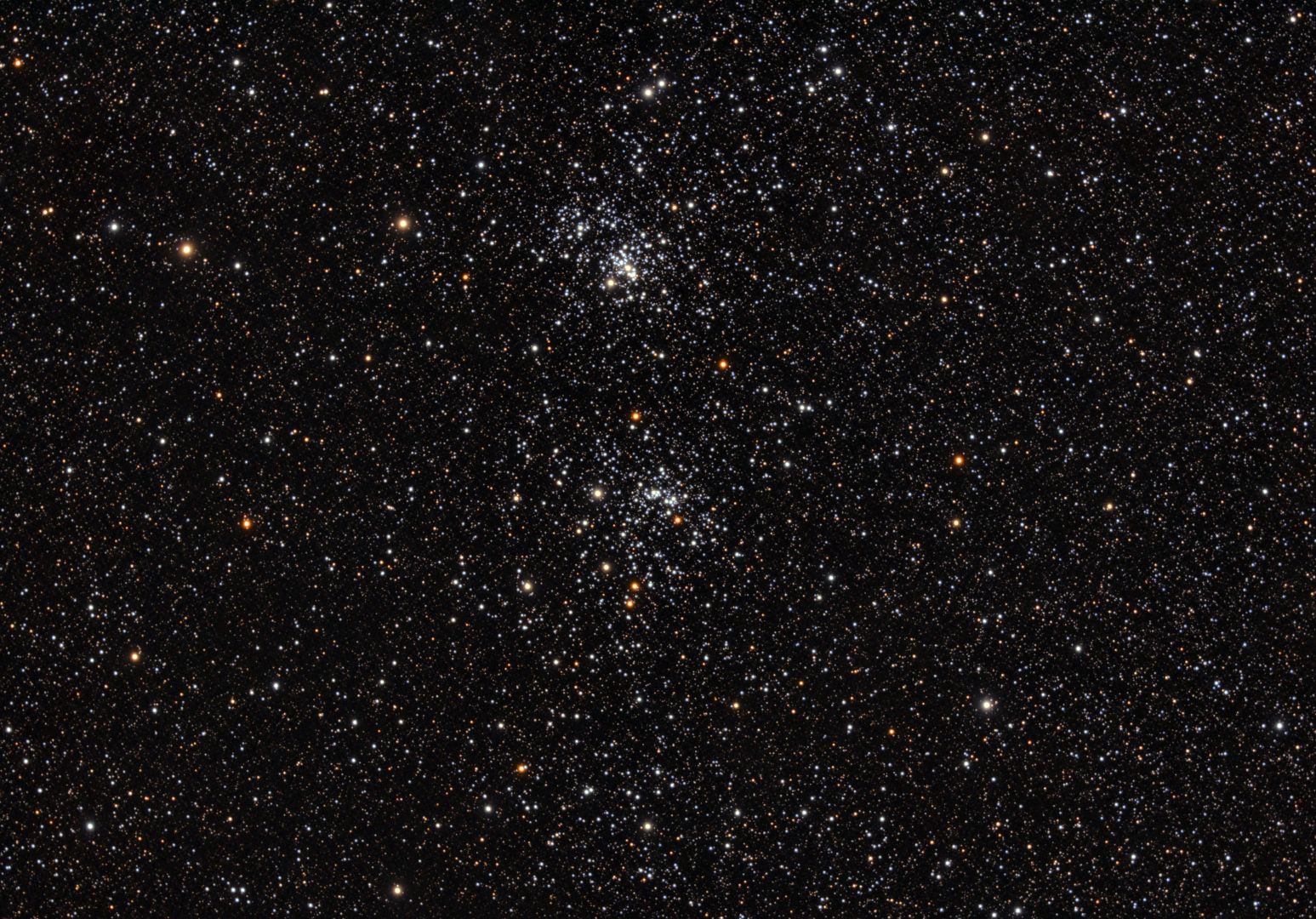 NGC884 und NGC869 - h und chi Persei