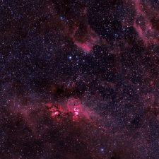 NGC 3576 und Umgebung