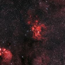 NGC 6357 - Hummernebel NGC 6334 - Katzenpfotennebel